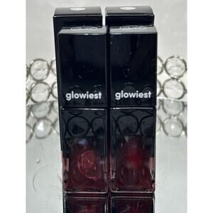 Bundle of 2 Glowiest EFFORTLESS Glow Lip Oil 001 Red Rose Sheer